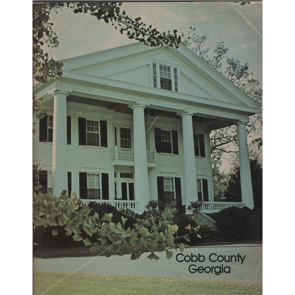 Vintage Cobb County Georgia Marietta First National Bank History Booklet Photos - Picture 1 of 2